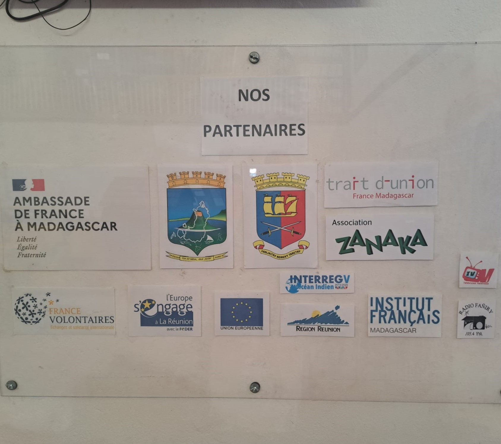 Partenaires Médiathèque tableau